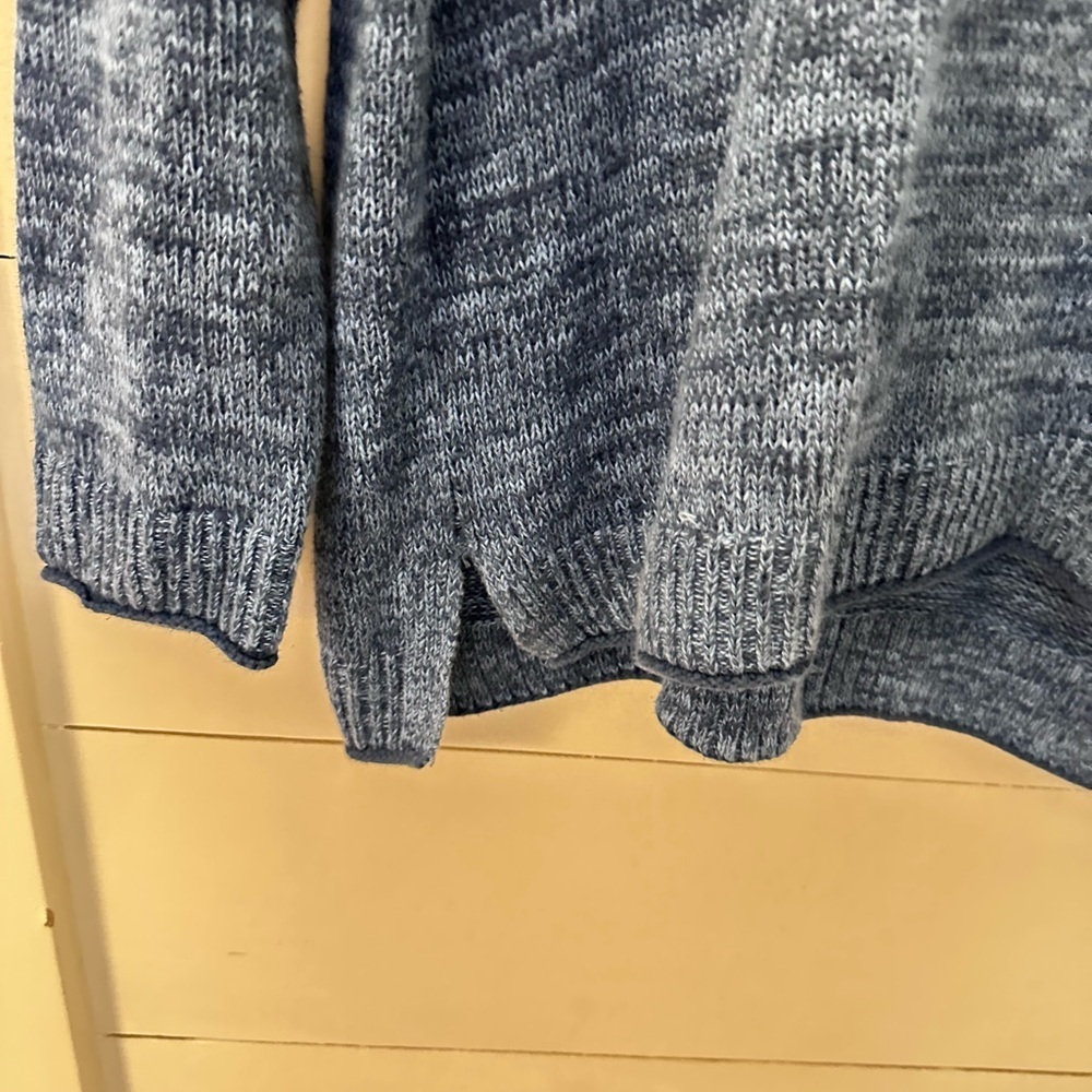 LILLY PULITZER XL Bayport blue cotton crew neck softcore woman sweater old money - Picture 4 of 13